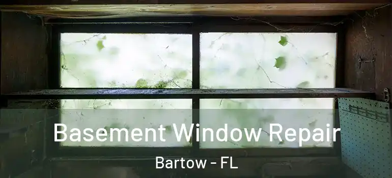 Basement Window Repair Bartow - FL