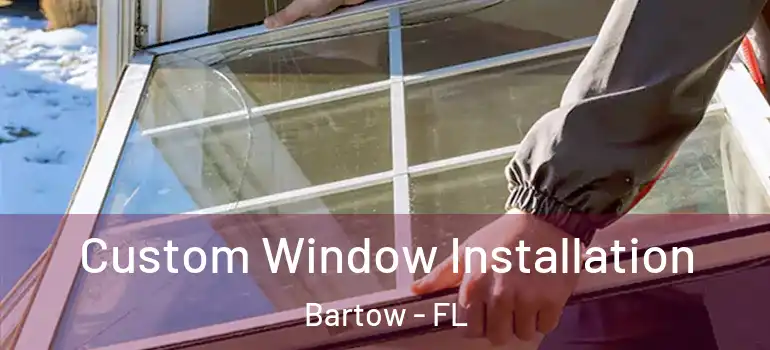 Custom Window Installation Bartow - FL