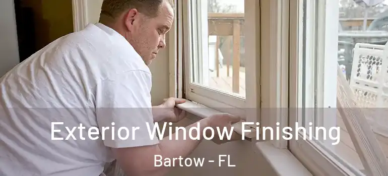Exterior Window Finishing Bartow - FL