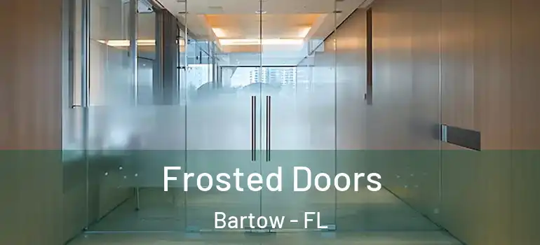 Frosted Doors Bartow - FL