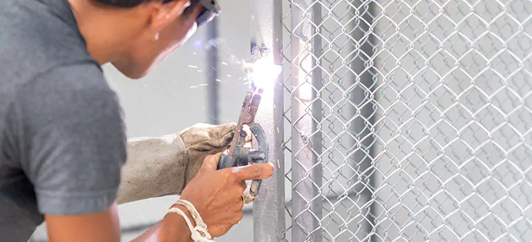 Commercial Mesh Door Repair in Bartow, FL