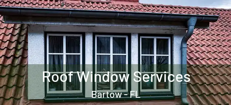 Roof Window Services Bartow - FL