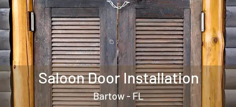 Saloon Door Installation Bartow - FL