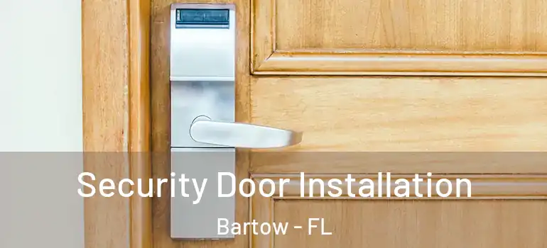 Security Door Installation Bartow - FL