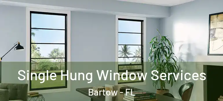 Single Hung Window Services Bartow - FL