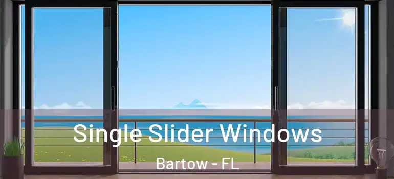 Single Slider Windows Bartow - FL