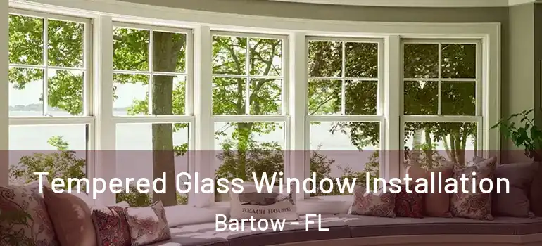 Tempered Glass Window Installation Bartow - FL