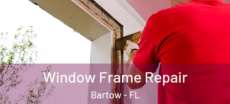 Window Frame Repair Bartow - FL