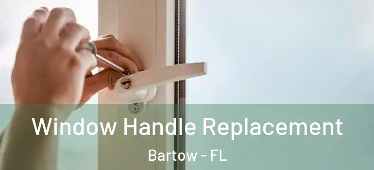 Window Handle Replacement Bartow - FL