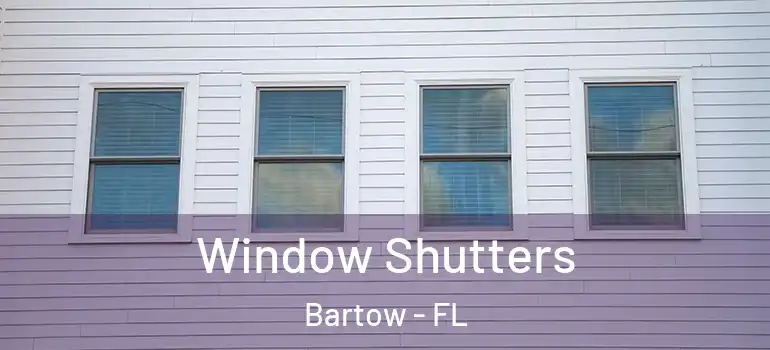 Window Shutters Bartow - FL