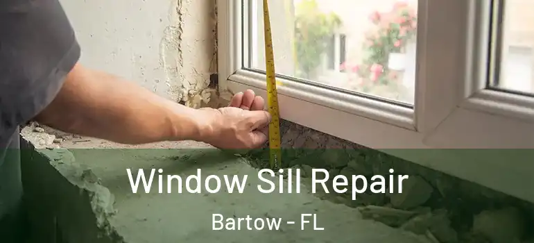 Window Sill Repair Bartow - FL