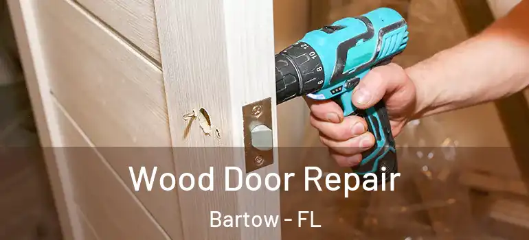 Wood Door Repair Bartow - FL